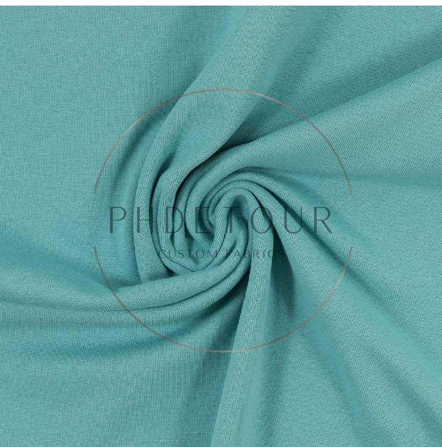 263 - Cool Mint - European 1x1 Flat Ribbing