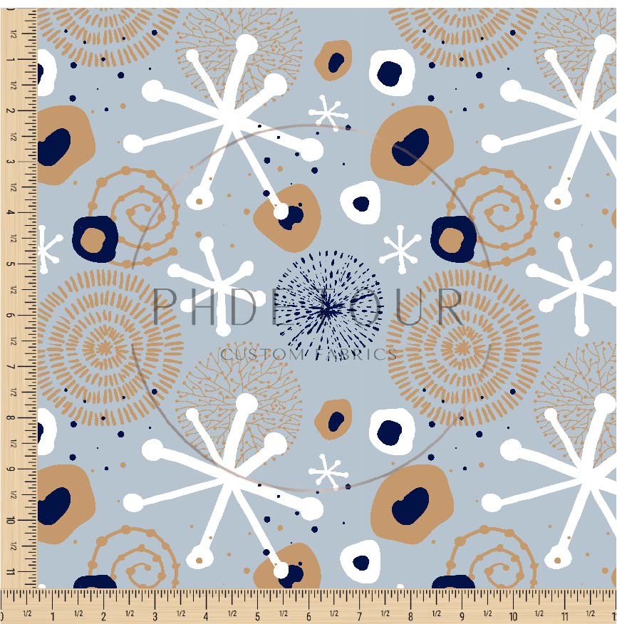 PREORDER - Abstract Snowflakes - 0005 - Choose Your Base