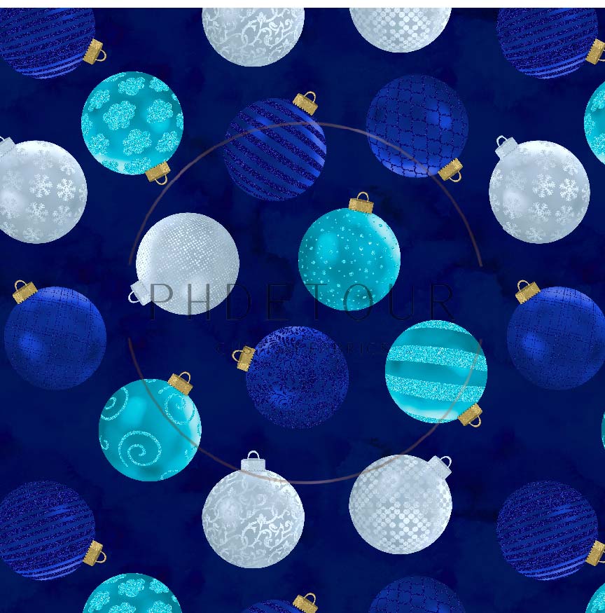 PREORDER - Blue Ornaments - 0135 - Choose Your Base