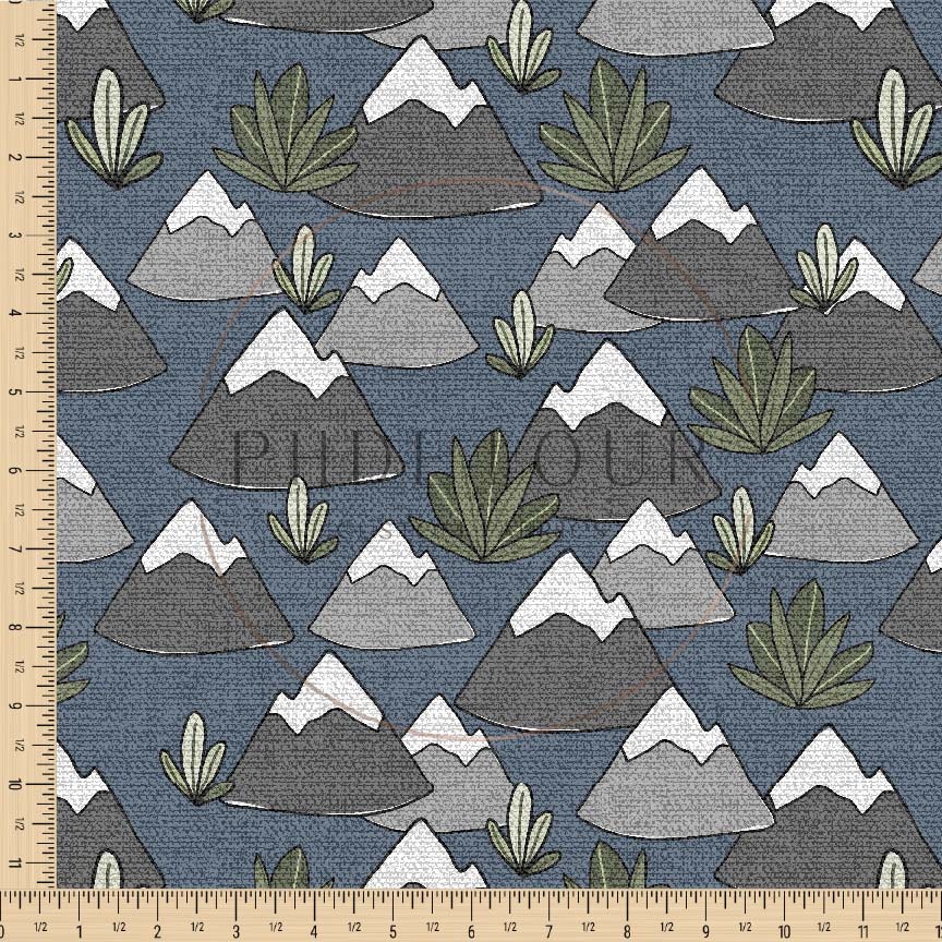 PREORDER - Burlap Dino Mountains - 0176 - Choose Your Base