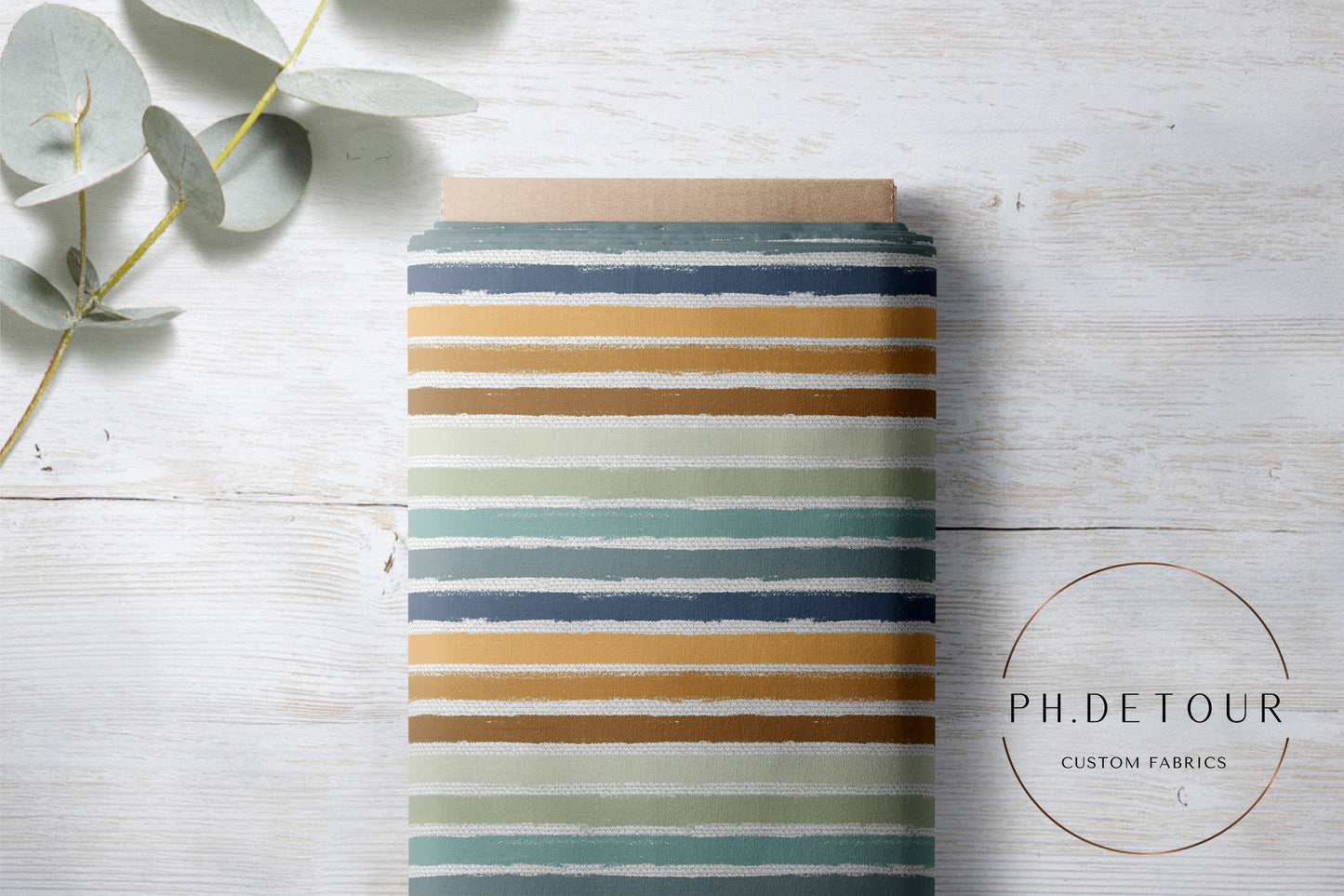 PREORDER - Burlap Simple Suns Stripes - Light - 0205 - Choose Your Base