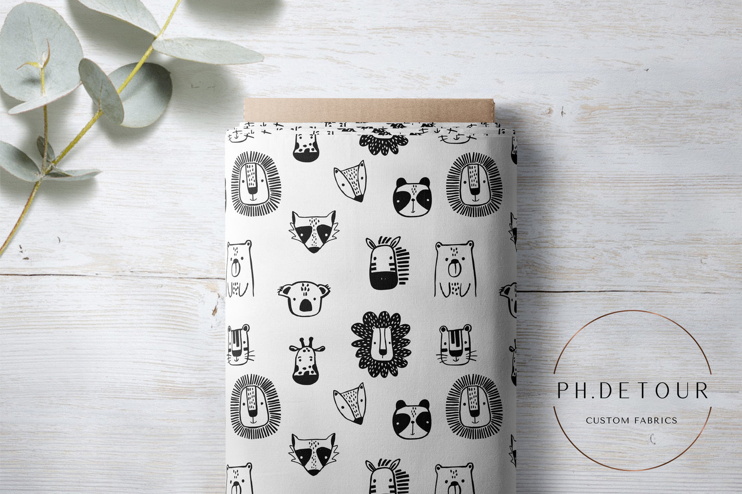 PREORDER - BW Animal Faces - 0271 - Choose Your Base
