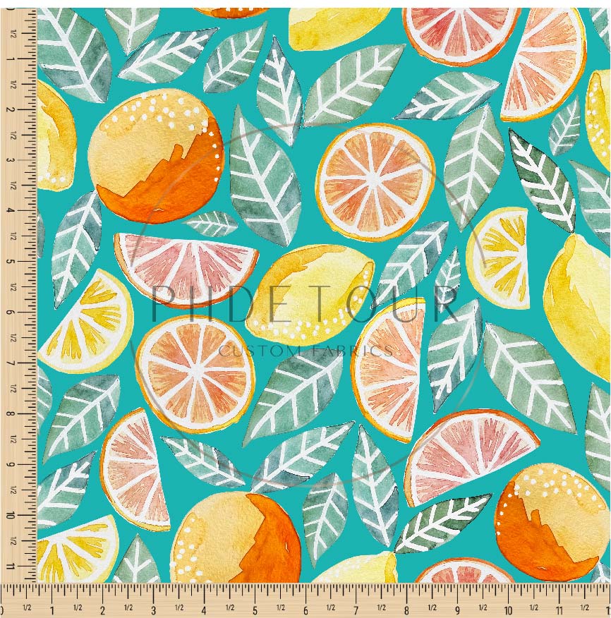 PREORDER - Citrus on Teal - 0380 - Choose Your Base
