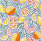 PREORDER - Citrus on Watercolor Lilac - 0385 - Choose Your Base