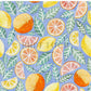 PREORDER - Citrus on Watercolor Periwinkle - 0387 - Choose Your Base