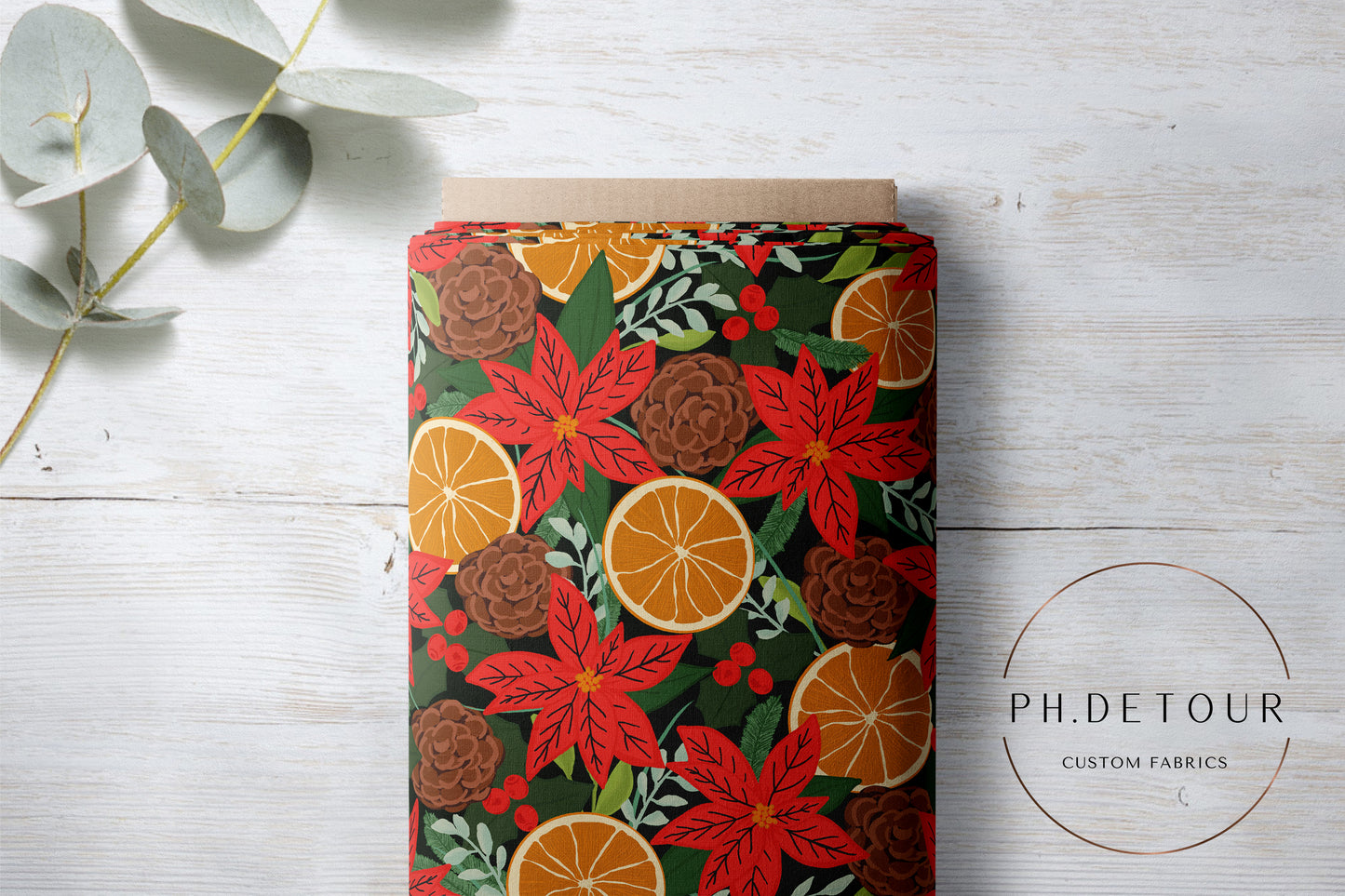PREORDER - Citrus Poinsettias - 0391 - Choose Your Base
