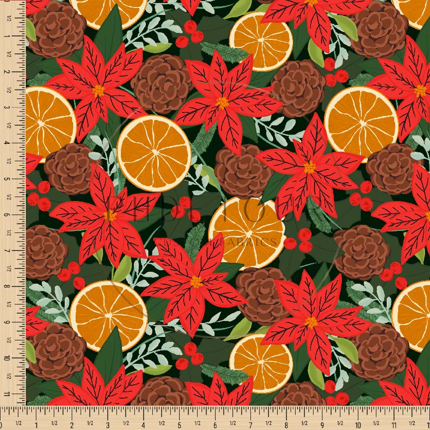 PREORDER - Citrus Poinsettias - 0391 - Choose Your Base