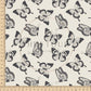 PREORDER - Claire Charcoal Butterflies on Cream - 0394 - Choose Your Base