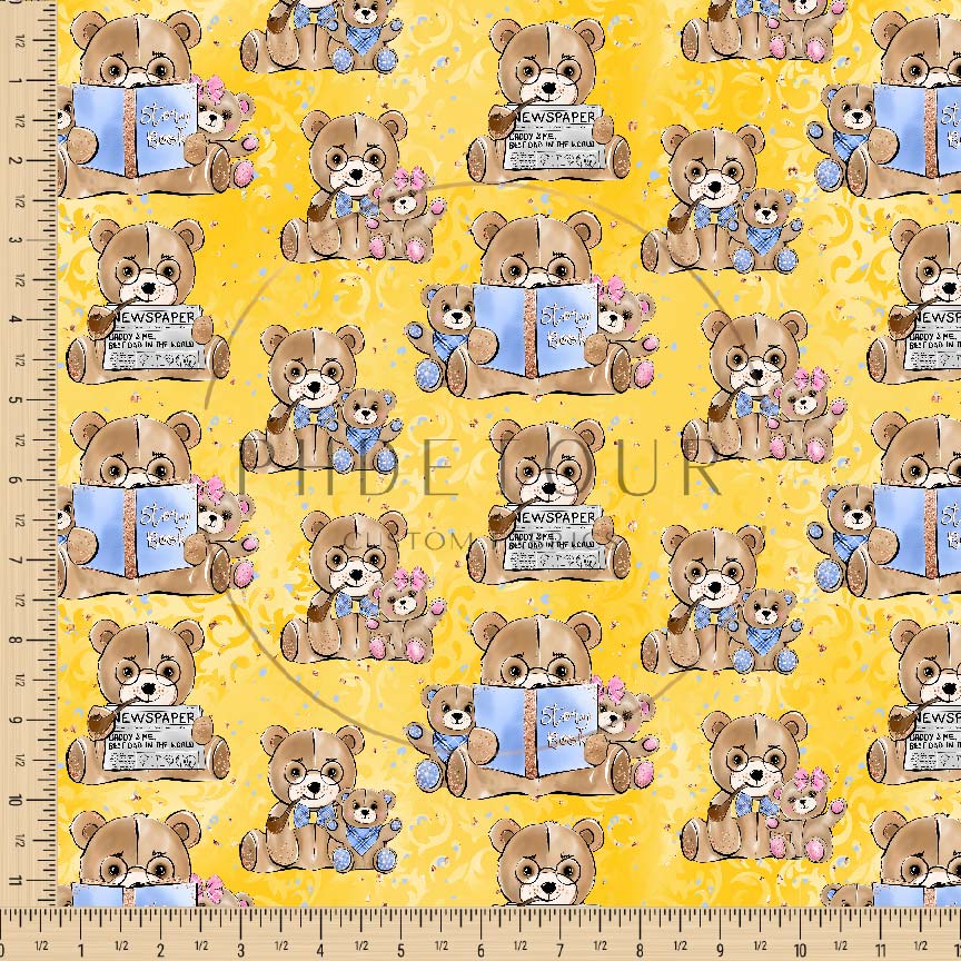 PREORDER - Daddy and Me on Yellow - 0432 - Choose Your Base