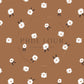 PREORDER - Daisies on Pecan - 0442 - Choose Your Base