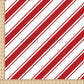 PREORDER - Diagonal Candy Cane Stripes - 0466 - Choose Your Base