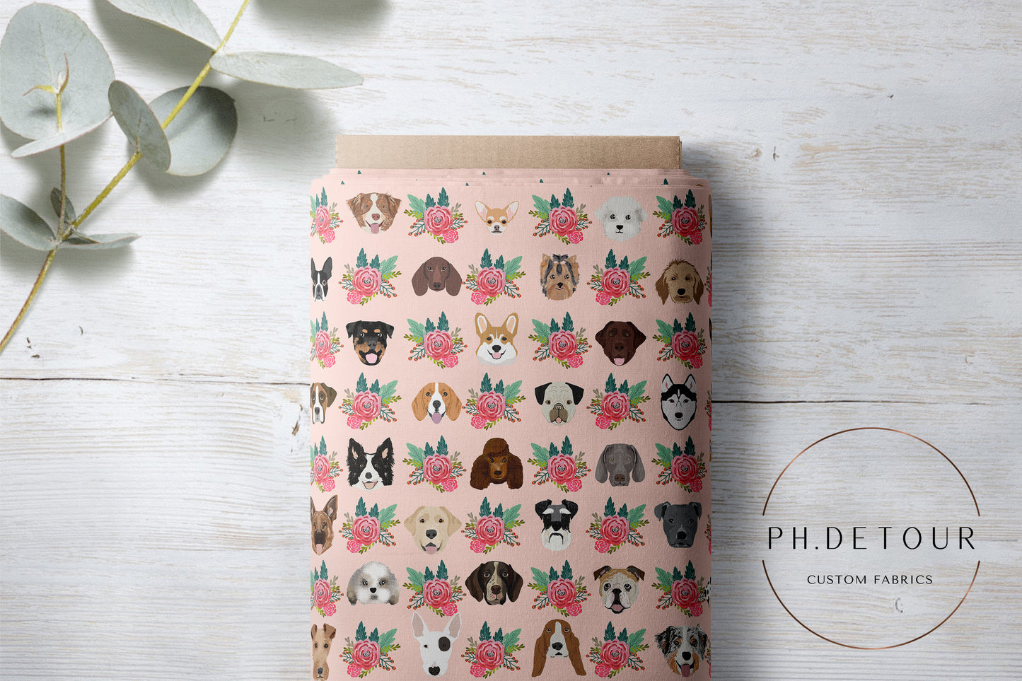 PREORDER - Dogs and Flowers - 0481 - Choose Your Base