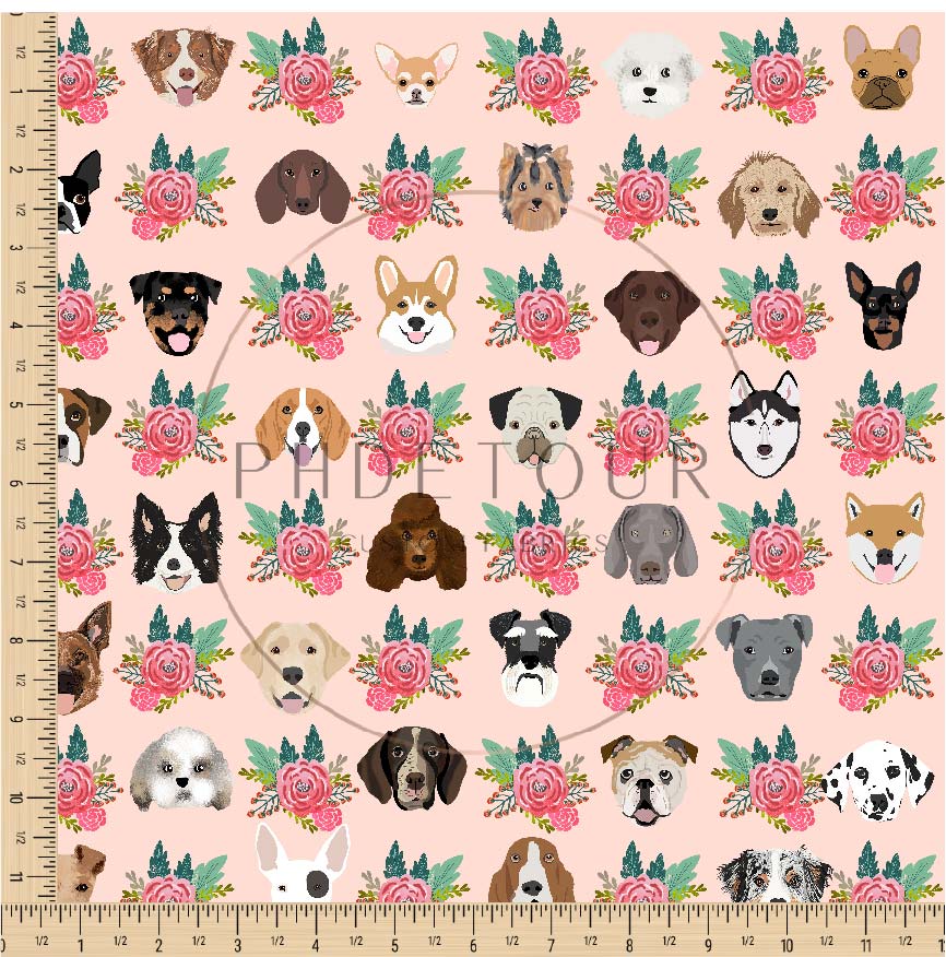 PREORDER - Dogs and Flowers - 0481 - Choose Your Base