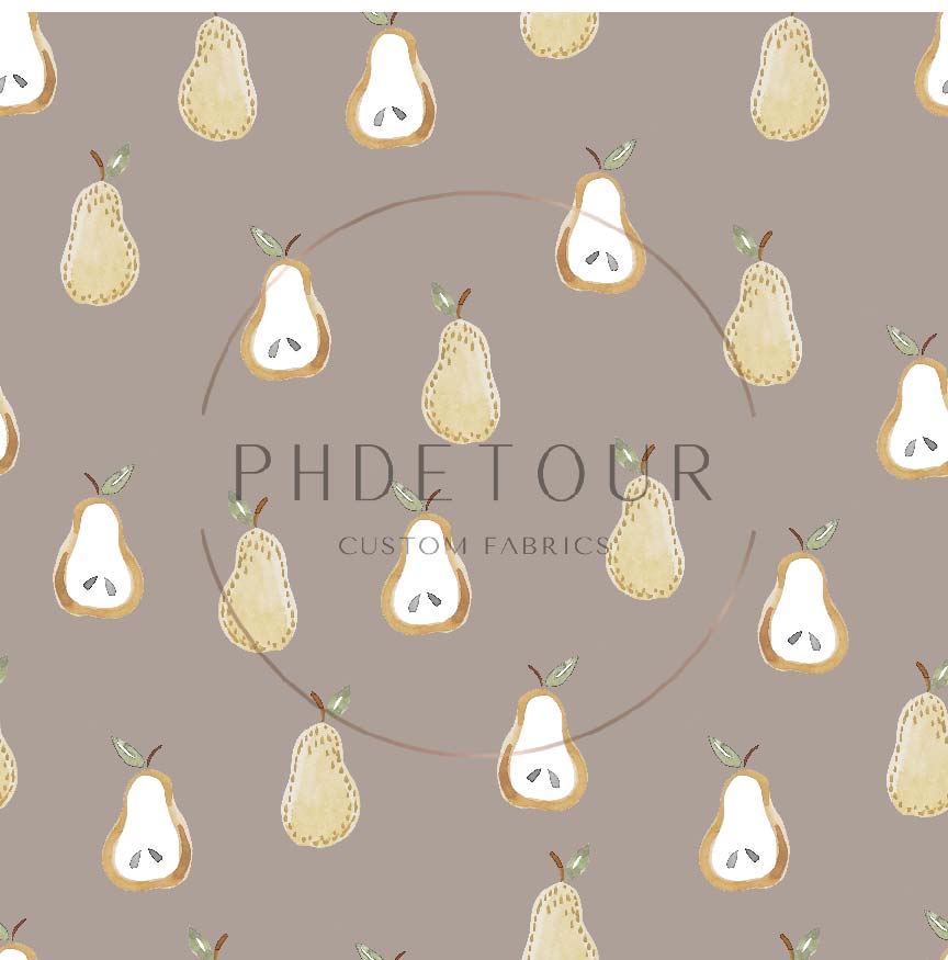 PREORDER - Golden Pears on Mushroom - 0671 - Choose Your Base