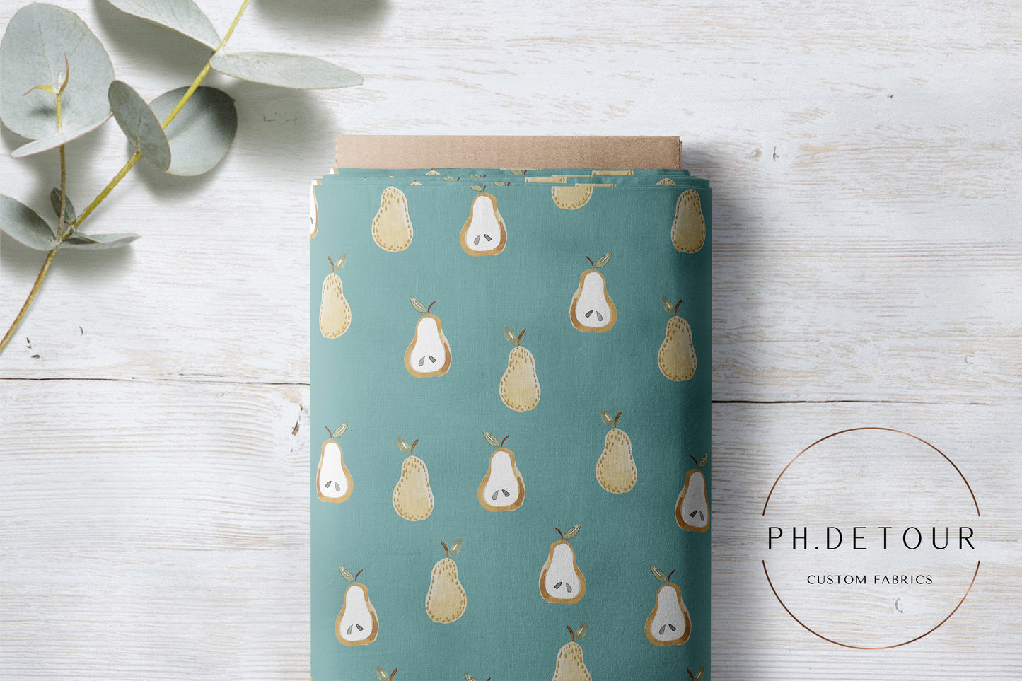 PREORDER - Golden Pears on Ocean - 0674 - Choose Your Base