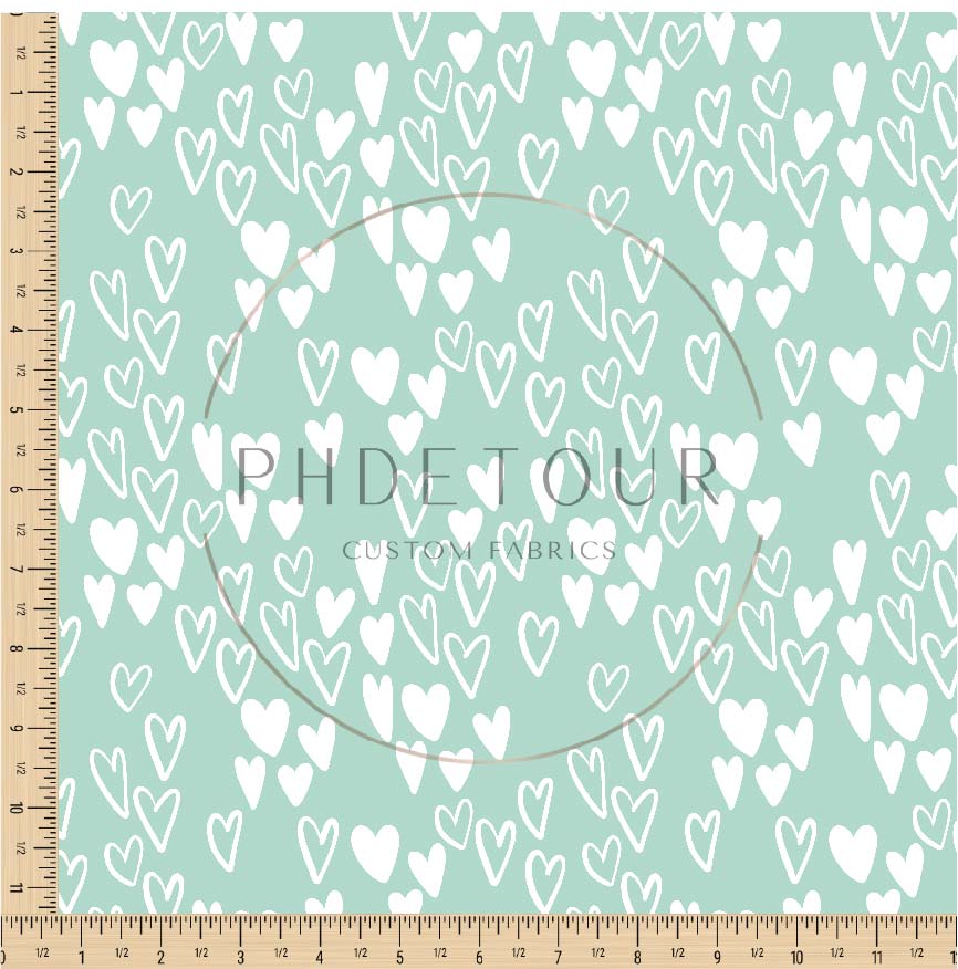 PREORDER - Hearts on Mint - 0855 - Choose Your Base