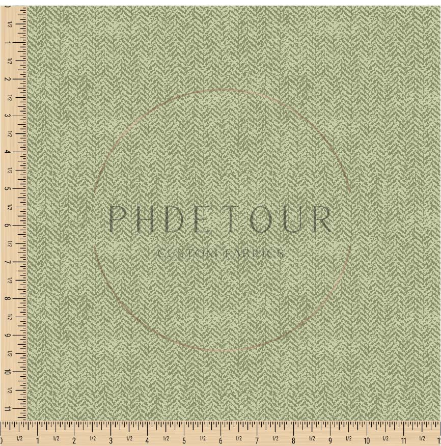 PREORDER - Herringbone Texture Celery - 0867 - Choose Your Base