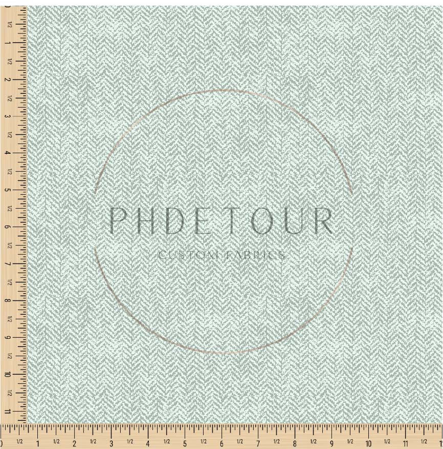 PREORDER - Herringbone Texture Mint - 0878 - Choose Your Base