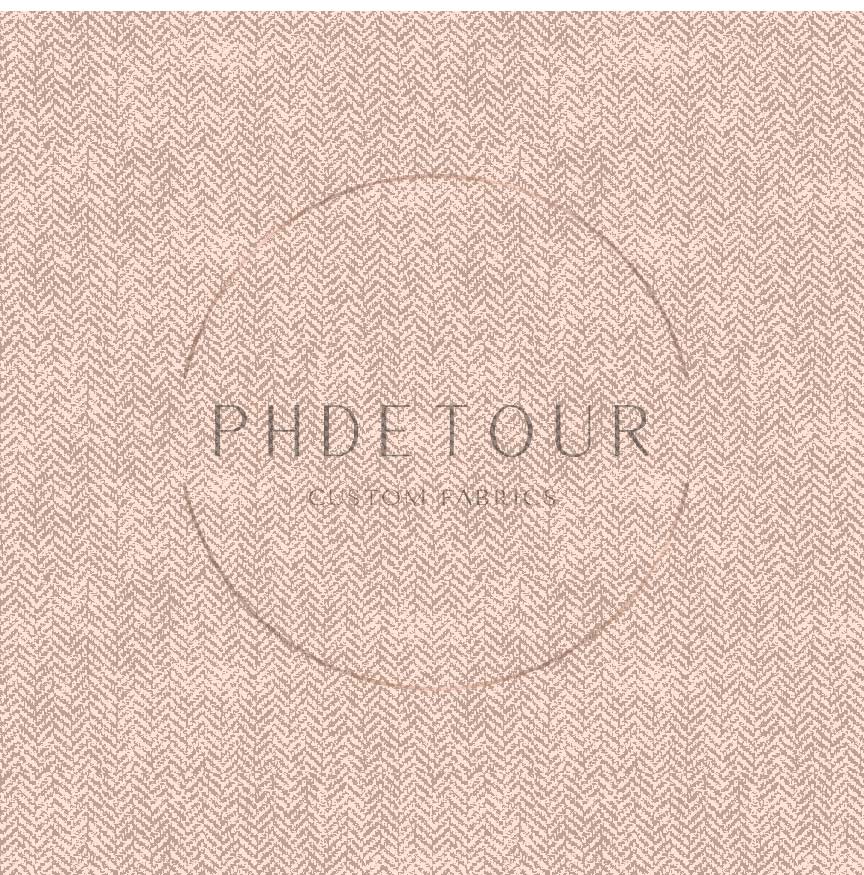 PREORDER - Herringbone Texture Pale Peach - 0883 - Choose Your Base