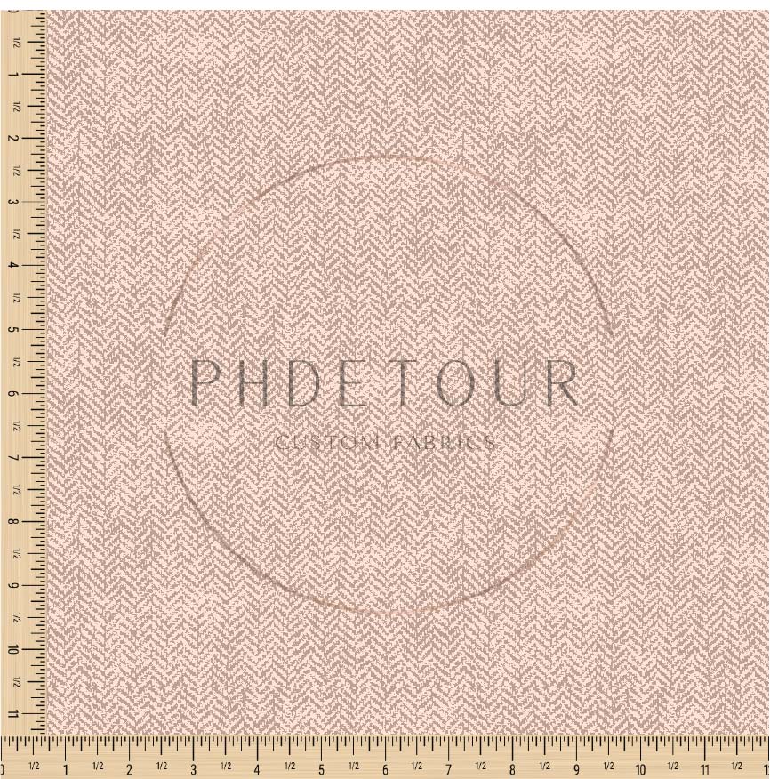PREORDER - Herringbone Texture Pale Peach - 0883 - Choose Your Base