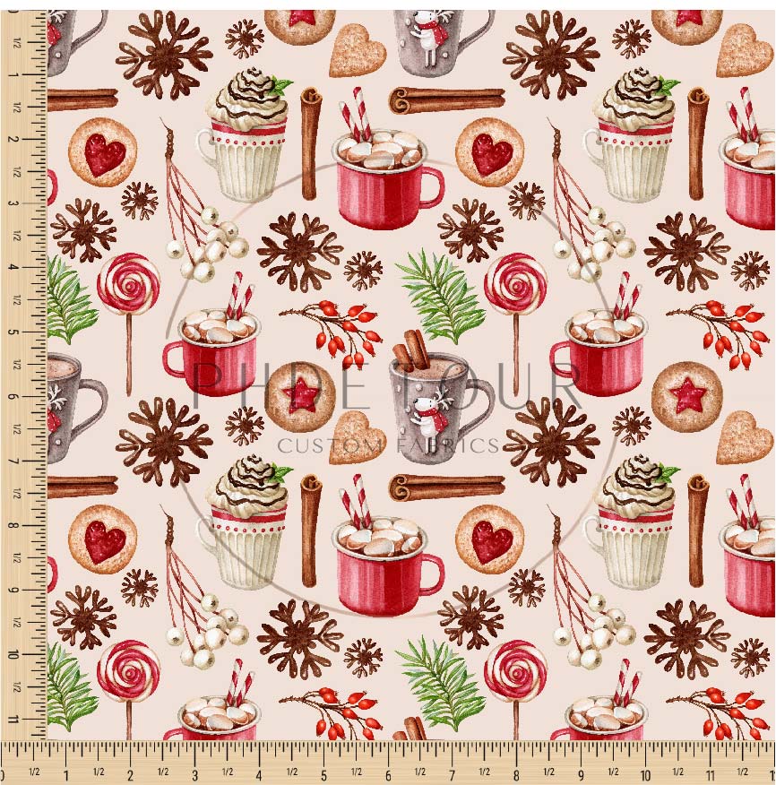 PREORDER - Hot Cocoa on Taupe - 0908 - Choose Your Base
