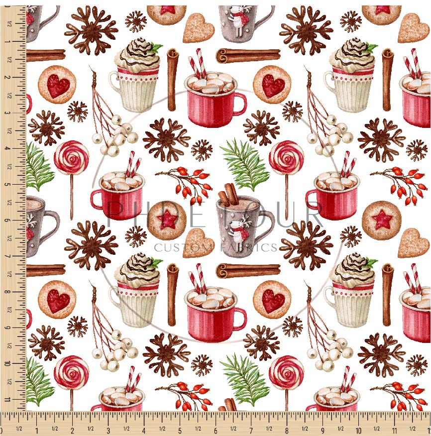 PREORDER - Hot Cocoa on White - 0909 - Choose Your Base