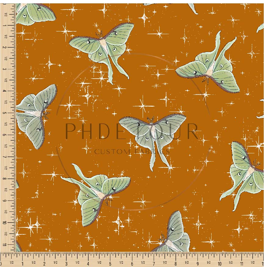PREORDER - Luna Moths on Saddle - 1104 - Choose Your Base
