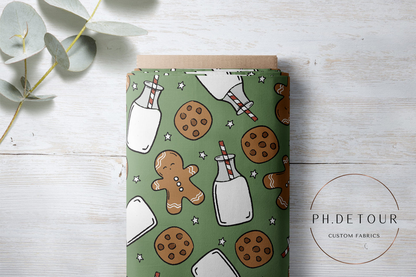 PREORDER - Milk and Cookies - Green - 1152 - Choose Your Base