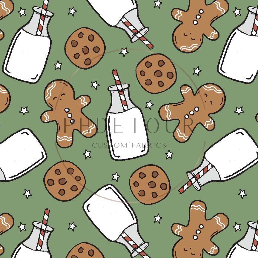PREORDER - Milk and Cookies - Green - 1152 - Choose Your Base