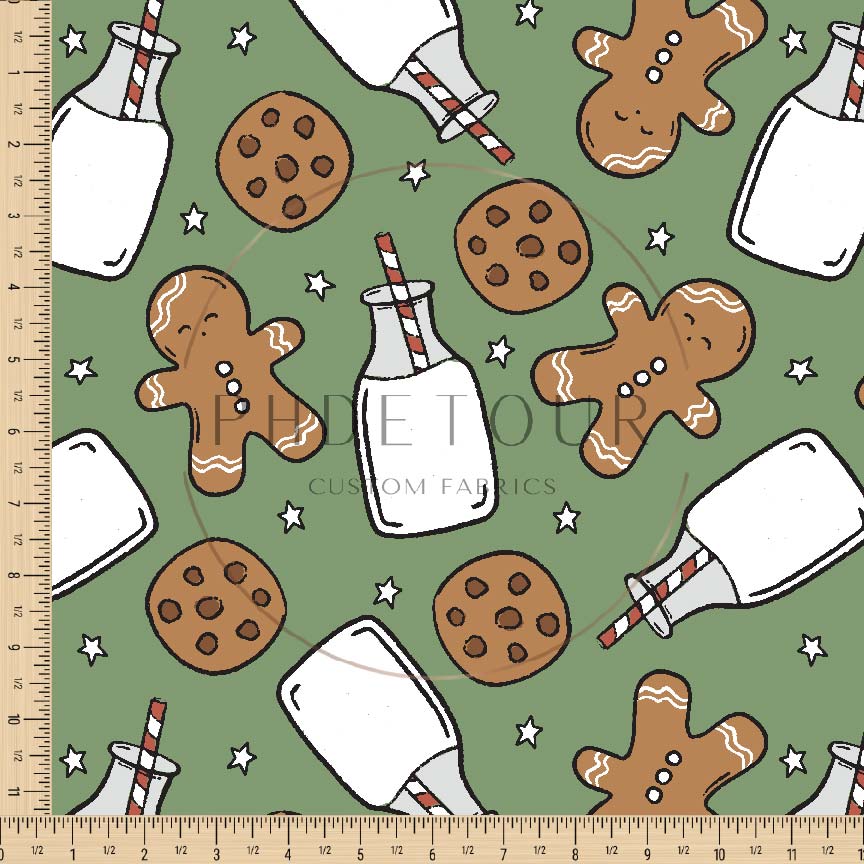 PREORDER - Milk and Cookies - Green - 1152 - Choose Your Base