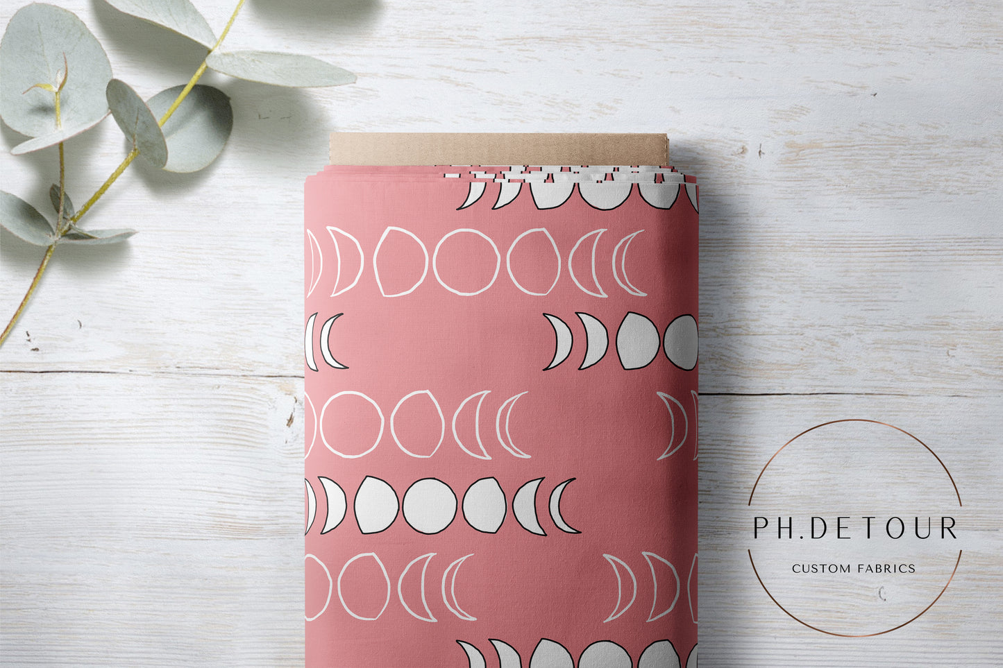 PREORDER - Moons on Antique Rose - 1171 - Choose Your Base