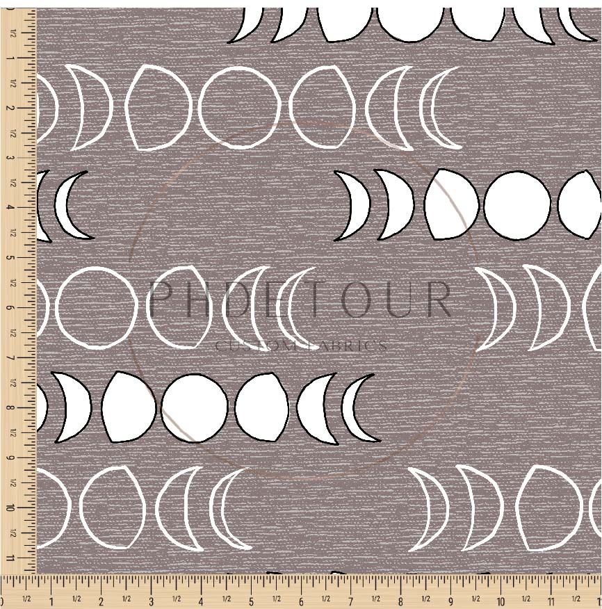 PREORDER - Moons on Handwoven Texture Mushroom - 1213 - Choose Your Base