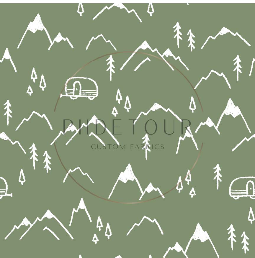 PREORDER - Mountains on Artichoke - 1338 - Choose Your Base