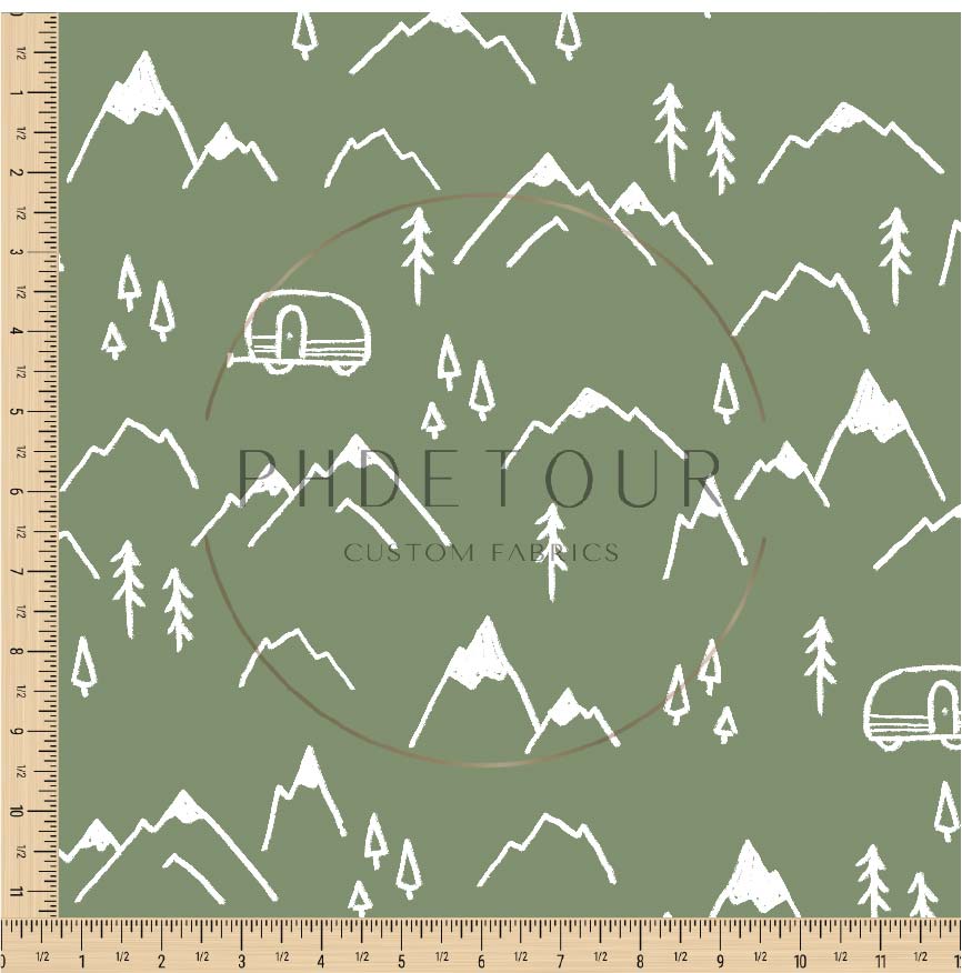 PREORDER - Mountains on Artichoke - 1338 - Choose Your Base