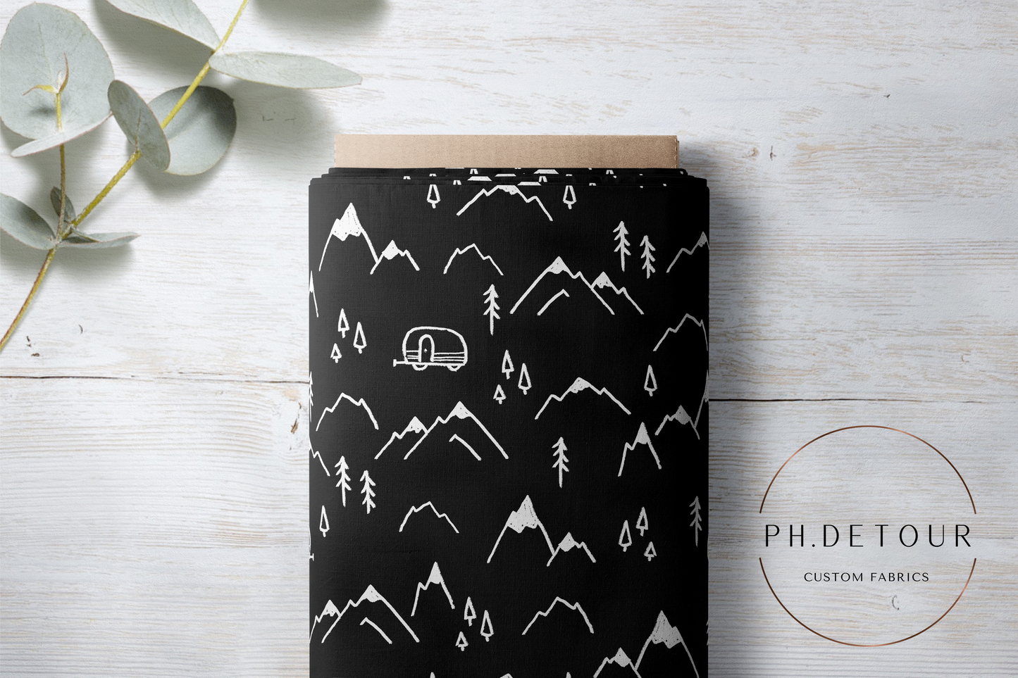 PREORDER - Mountains on Black - 1339 - Choose Your Base