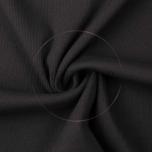 Wholesale European 2x1 Sweatshirt Ribbing - 790 - Dark Anthracite