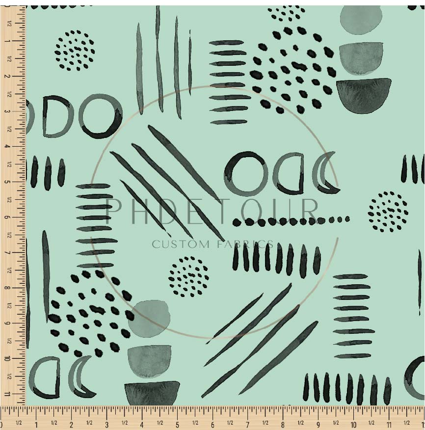 PREORDER - Neutral Abstract Black on Blizzard - 1515 - Choose Your Base
