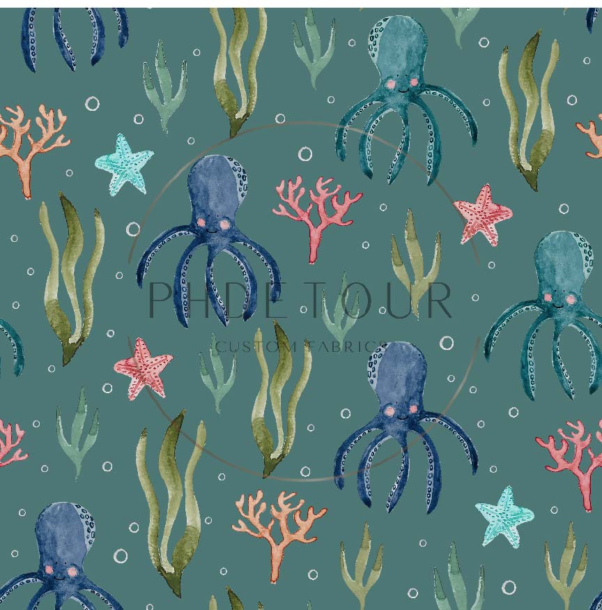 PREORDER - Octopuses on Oasis - 1833 - Choose Your Base