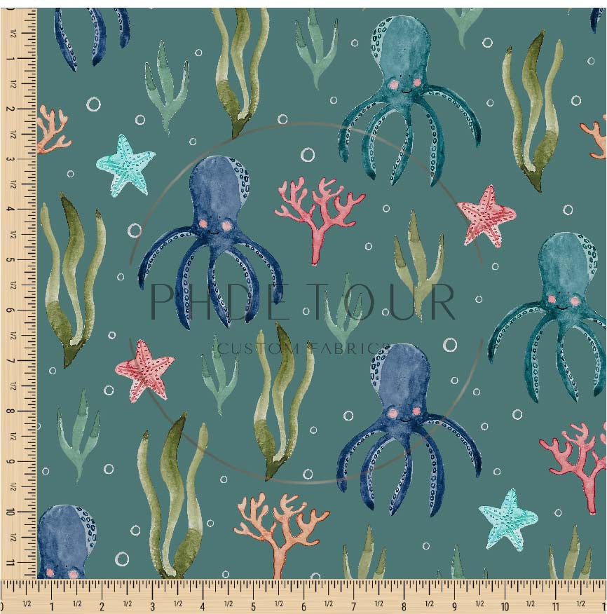 PREORDER - Octopuses on Oasis - 1833 - Choose Your Base