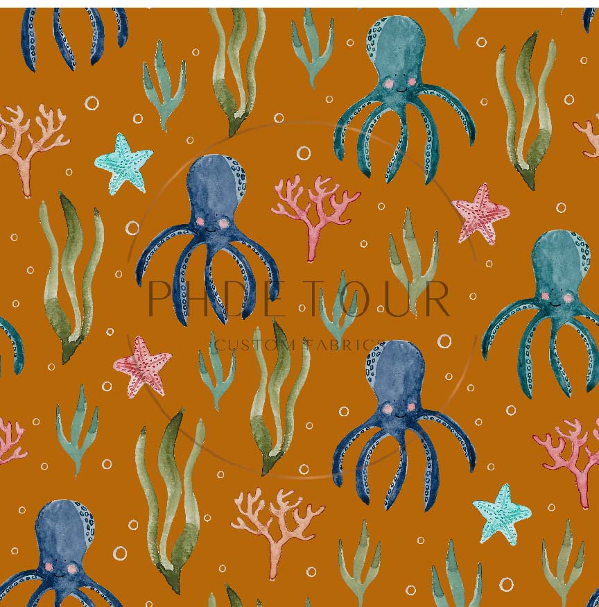 PREORDER - Octopuses on Saddle - 1836 - Choose Your Base