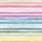 PREORDER - Watercolor Rainbow Wide Stripes on White - 3298 - Choose Your Base