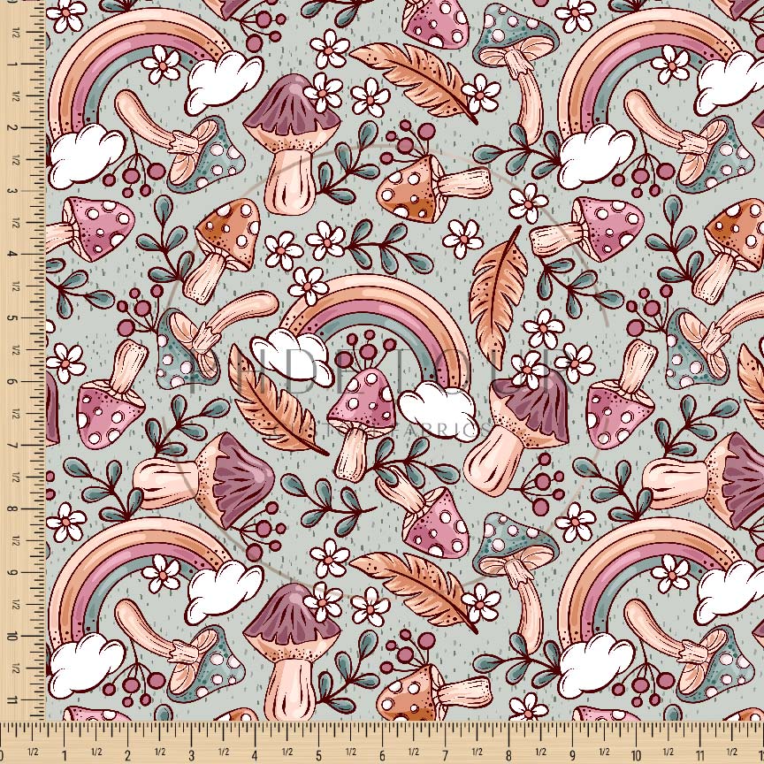 PREORDER - Rainbows and Mushrooms - 3421 - Choose Your Base