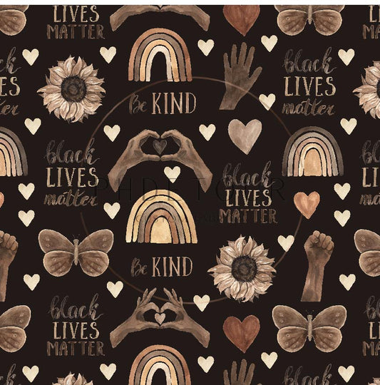 BLM Hearts and Hands - PhDetour PUL - 1 yard