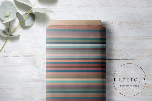 Safari Soiree Stripes - Classic PUL