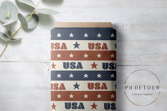 USA Stripes - Classic PUL