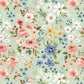 PREORDER - Cate and Rainn Collection - Wanderlust Floral on Mint - 3638 - Choose Your Base