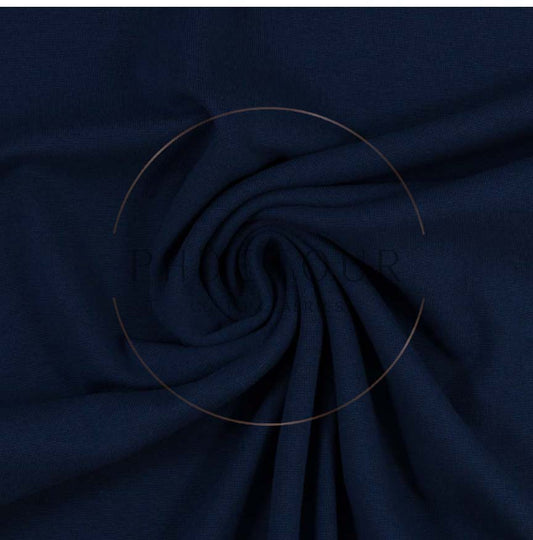 598 - Dark Royal - European 1x1 Flat Ribbing