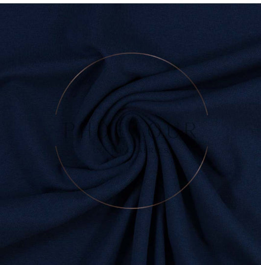 Wholesale European 1x1 Flat Ribbing - 598 - Dark Royal Blue