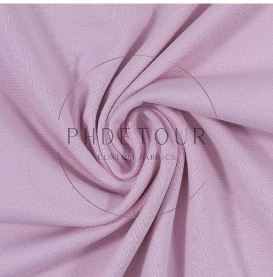 Wholesale European French Terry - 641 - Pale Lavender