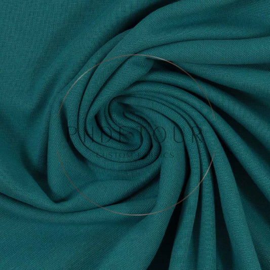 Wholesale European French Terry - 747 - Teal